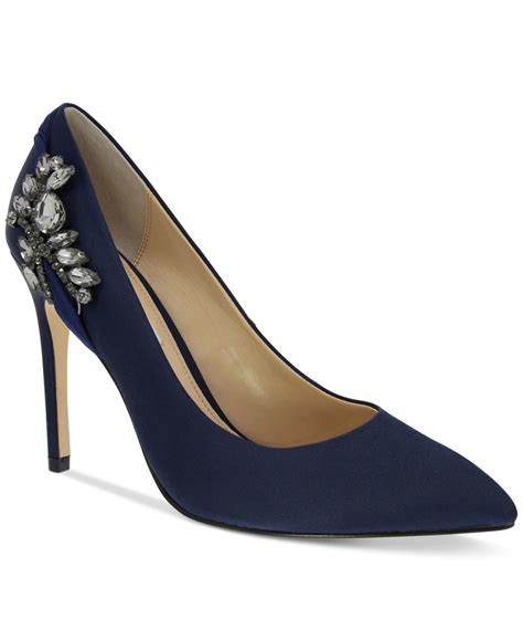 nina navy blue heels